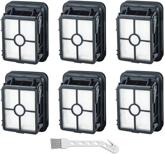 6 Packs 1866 Vacuum Filters Replacement for Bissell Crosswave Vacuum Cleaner, Compare to Part # 1608684
